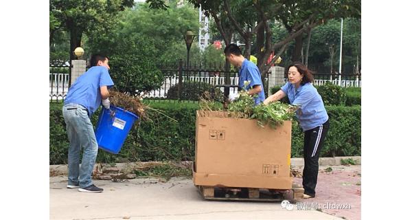 ▌長嶺紡電新聞 ▌迎接國衛(wèi)復(fù)審，長嶺紡電在行動！ ——長嶺紡電公司黨總支組織愛衛(wèi)義務(wù)勞動